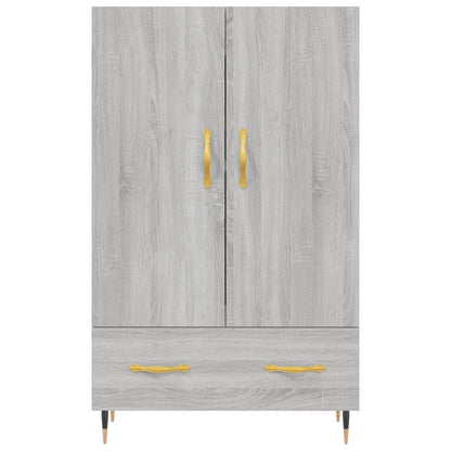 Skříň Highboard Šedá Sonoma 69,5 X 31 X 115 Cm Kompozitní Dřevo