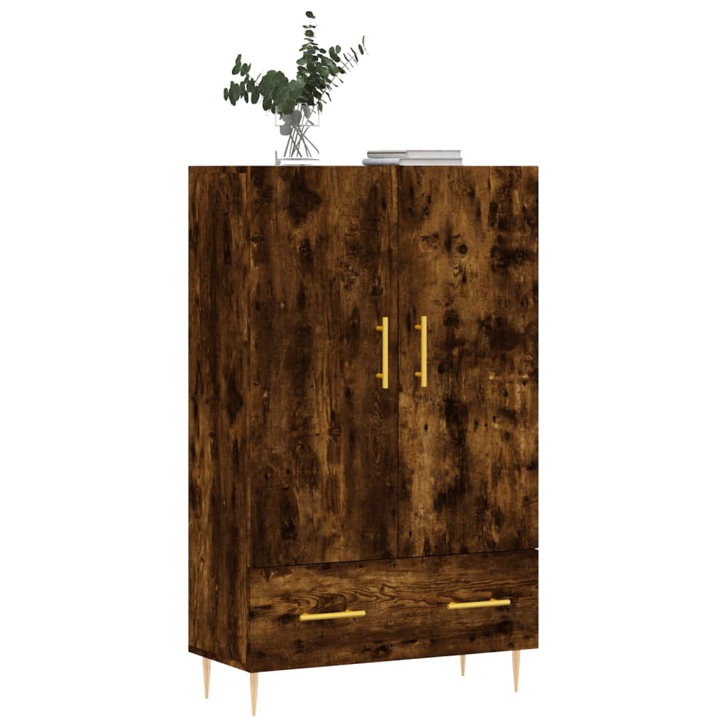Skříň Highboard 69,5 X 31 X 115 Cm Kompozitní Dřevo