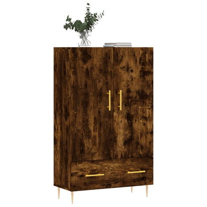 Skříň Highboard 69,5 X 31 X 115 Cm Kompozitní Dřevo