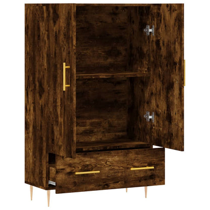 Skříň Highboard 69,5 X 31 X 115 Cm Kompozitní Dřevo