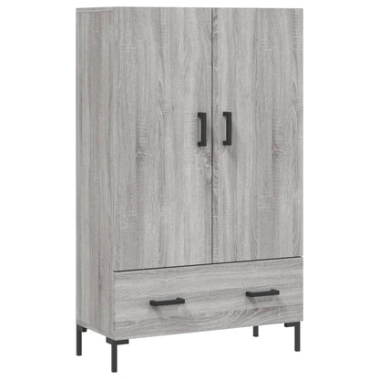Skříň Highboard Šedá Sonoma 69,5 X 31 X 115 Cm Kompozitní Dřevo