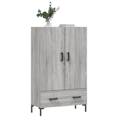Skříň Highboard Šedá Sonoma 69,5 X 31 X 115 Cm Kompozitní Dřevo