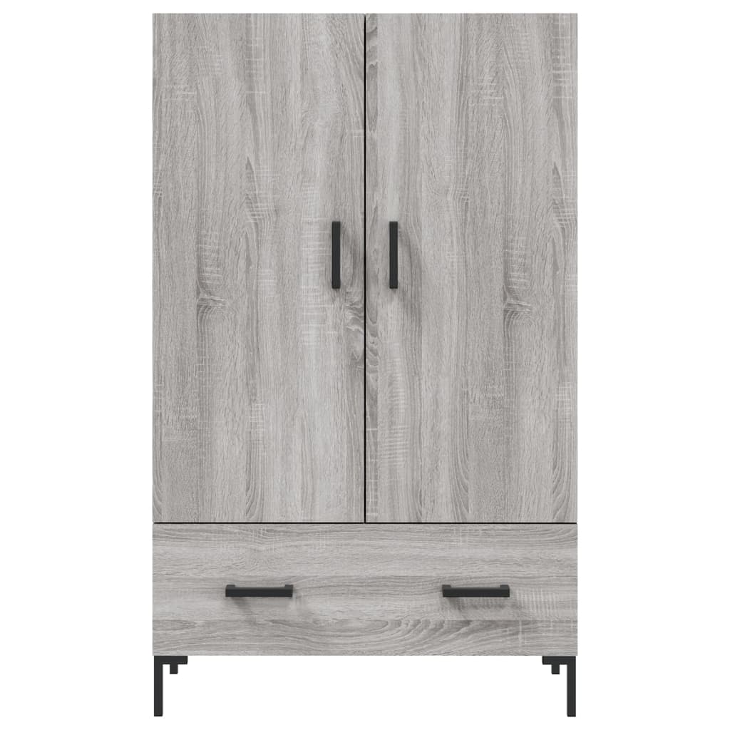 Skříň Highboard Šedá Sonoma 69,5 X 31 X 115 Cm Kompozitní Dřevo