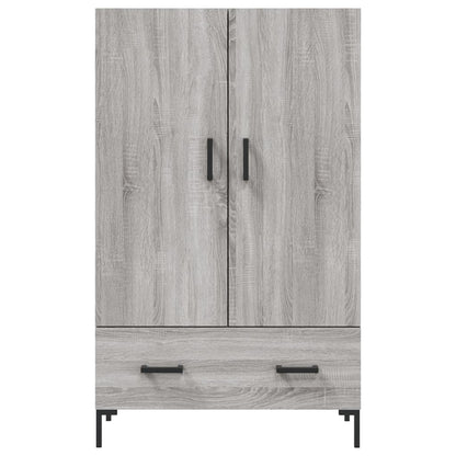 Skříň Highboard Šedá Sonoma 69,5 X 31 X 115 Cm Kompozitní Dřevo