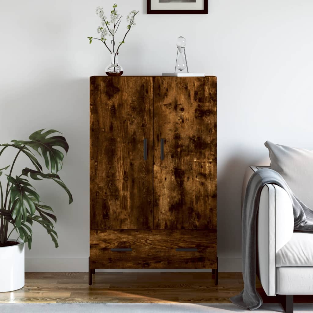 Skříň Highboard 69,5 X 31 X 115 Cm Kompozitní Dřevo