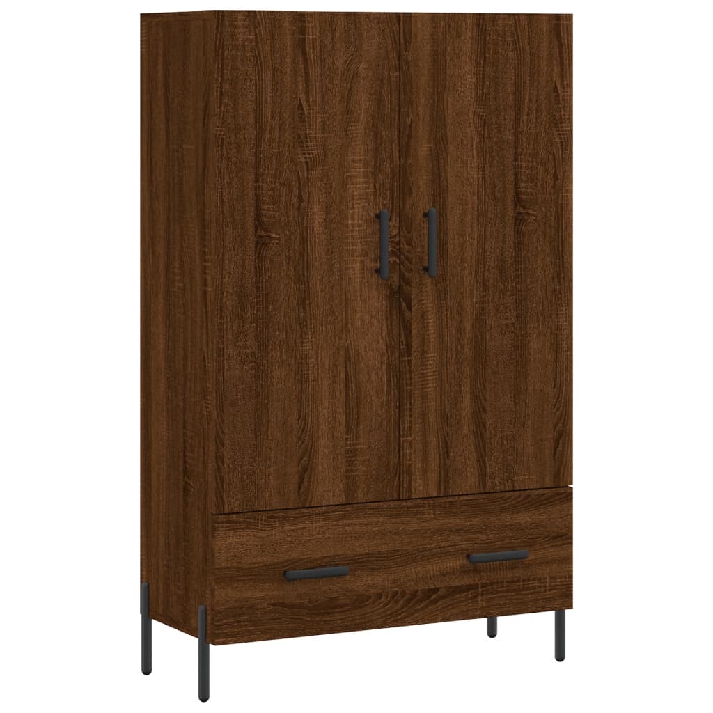Skříň Highboard 69,5 X 31 X 115 Cm Kompozitní Dřevo