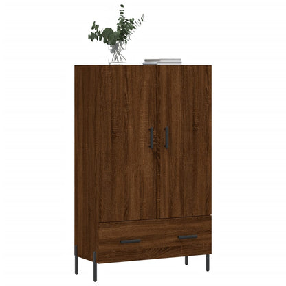 Skříň Highboard 69,5 X 31 X 115 Cm Kompozitní Dřevo