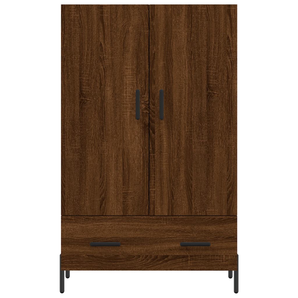Skříň Highboard 69,5 X 31 X 115 Cm Kompozitní Dřevo