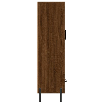 Skříň Highboard 69,5 X 31 X 115 Cm Kompozitní Dřevo
