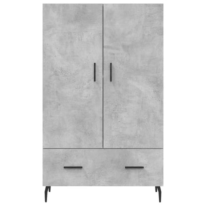 Skříň Highboard Betonově Šedá 69,5X31X115 Cm Kompozitní Dřevo