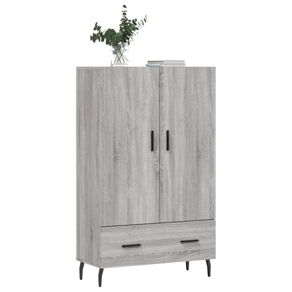 Skříň Highboard Šedá Sonoma 69,5 X 31 X 115 Cm Kompozitní Dřevo