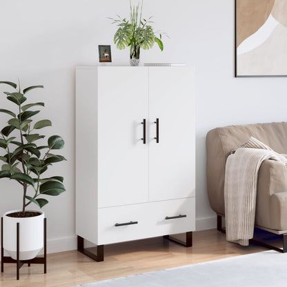 Skříň Highboard Betonově Šedá 69,5X31X115 Cm Kompozitní Dřevo