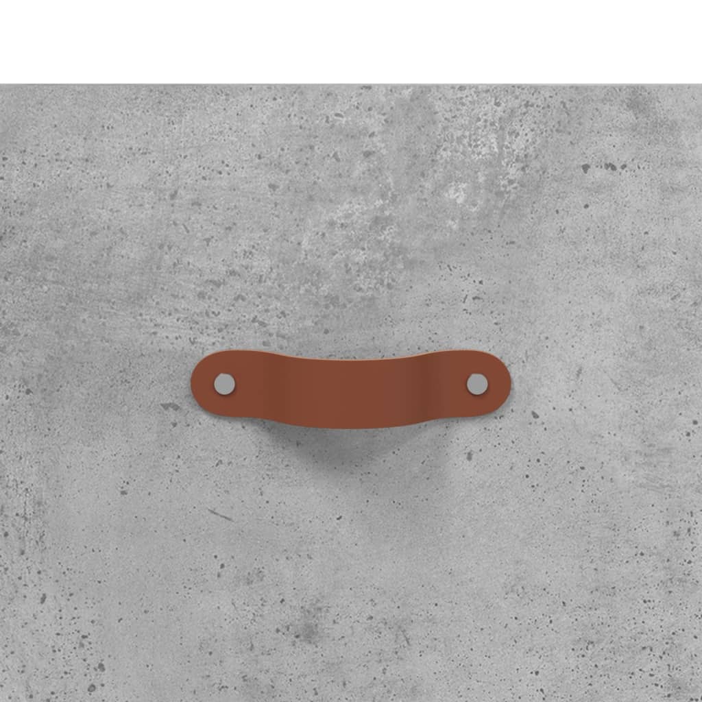 Skříň Highboard Betonově Šedá 69,5X31X115 Cm Kompozitní Dřevo