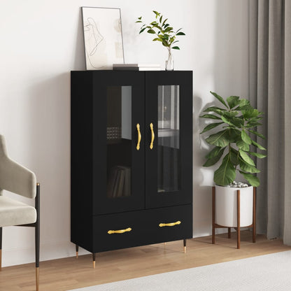 Skříň Highboard 69,5 X 31 X 115 Cm Kompozitní Dřevo