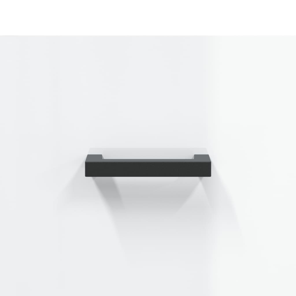 Skříň Highboard Lesklá Bílá 69,5 X 31 X 115 Cm Kompozitní Dřevo