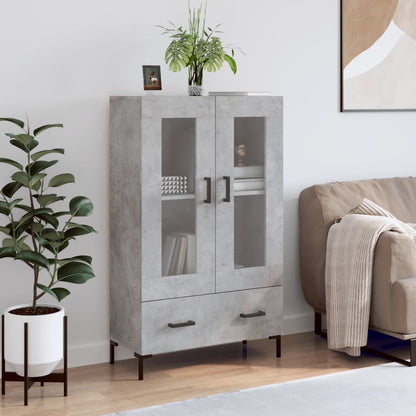 Skříň Highboard 69,5 X 31 X 115 Cm Kompozitní Dřevo