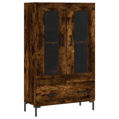 Skříň Highboard 69,5 X 31 X 115 Cm Kompozitní Dřevo