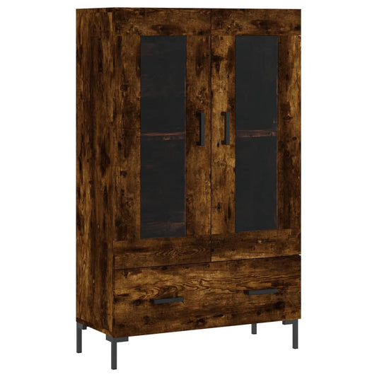 Skříň Highboard 69,5 X 31 X 115 Cm Kompozitní Dřevo