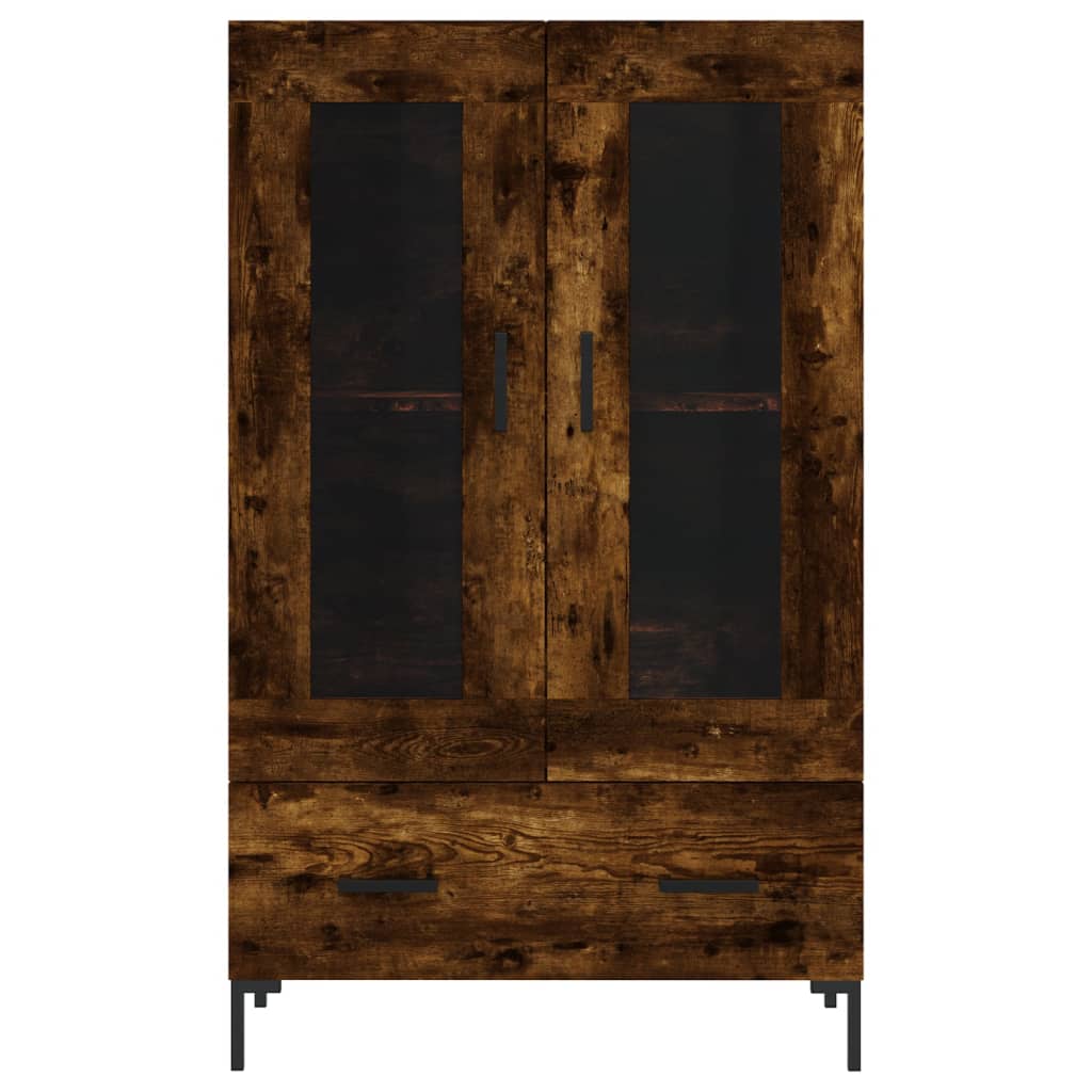 Skříň Highboard 69,5 X 31 X 115 Cm Kompozitní Dřevo