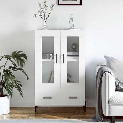 Skříň Highboard Šedá Sonoma 69,5 X 31 X 115 Cm Kompozitní Dřevo
