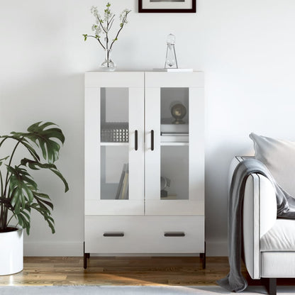 Skříň Highboard Šedá Sonoma 69,5 X 31 X 115 Cm Kompozitní Dřevo
