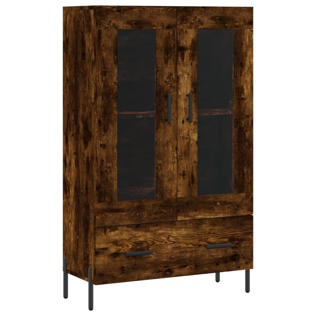 Skříň Highboard 69,5 X 31 X 115 Cm Kompozitní Dřevo