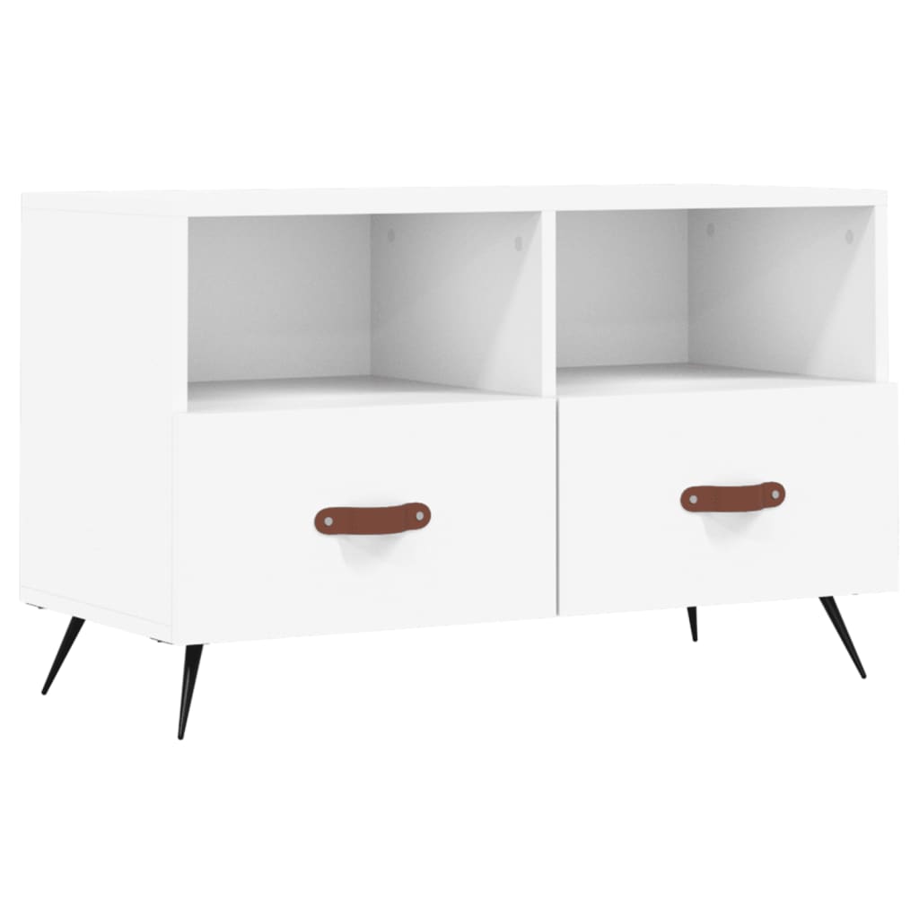 Tv Skříňka 80 X 36 X 50 Cm Kompozitní Dřevo