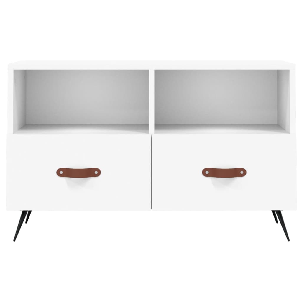 Tv Skříňka 80 X 36 X 50 Cm Kompozitní Dřevo