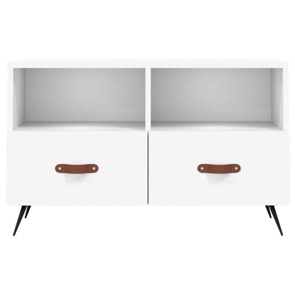 Tv Skříňka 80 X 36 X 50 Cm Kompozitní Dřevo