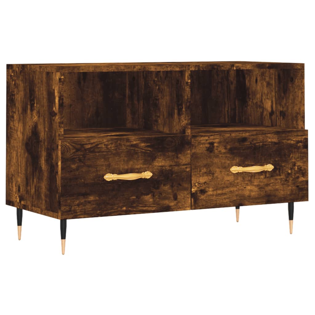 Tv Skříňka 80 X 36 X 50 Cm Kompozitní Dřevo