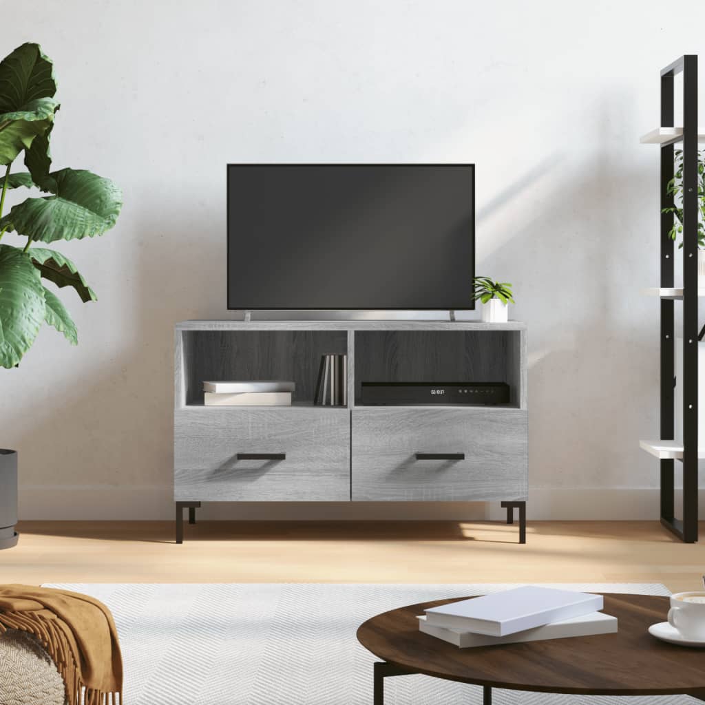 Tv Skříňka 80 X 36 X 50 Cm Kompozitní Dřevo