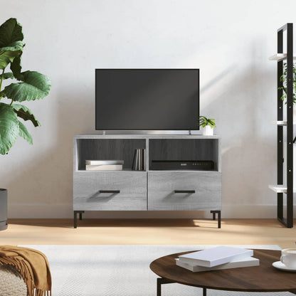 Tv Skříňka 80 X 36 X 50 Cm Kompozitní Dřevo