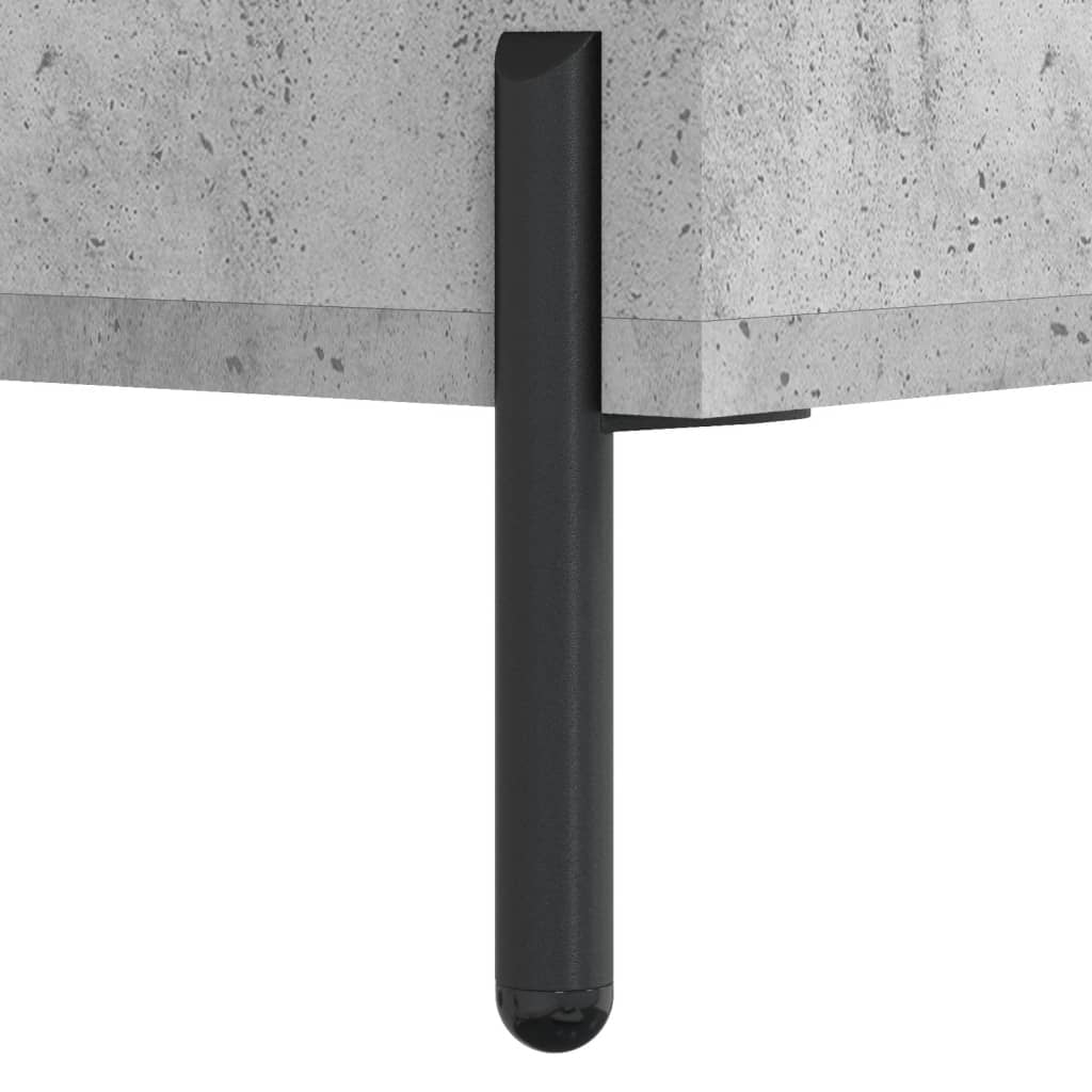 Tv Skříňka Betonově Šedá 80 X 36 X 50 Cm Kompozitní Dřevo