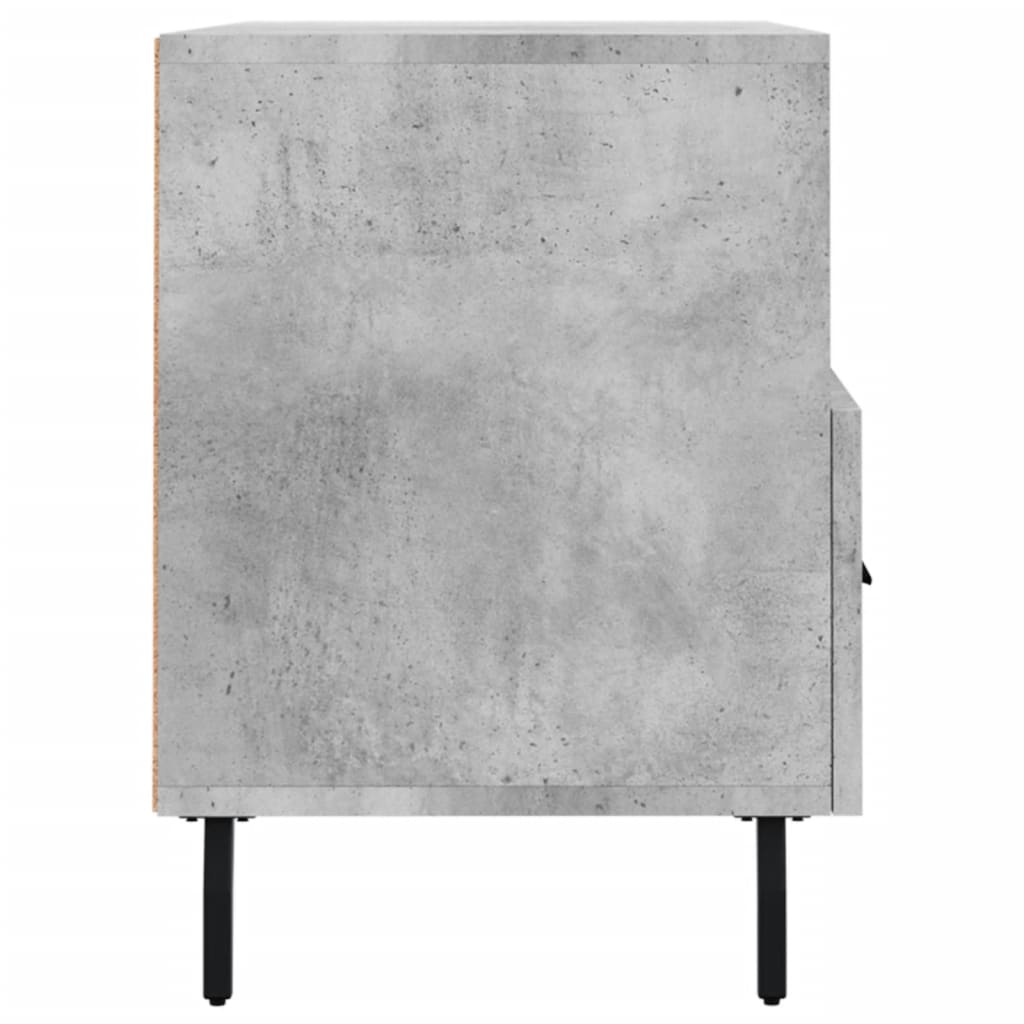 Tv Skříňka Betonově Šedá 80 X 36 X 50 Cm Kompozitní Dřevo