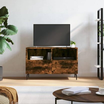 Tv Skříňka Betonově Šedá 80 X 36 X 50 Cm Kompozitní Dřevo