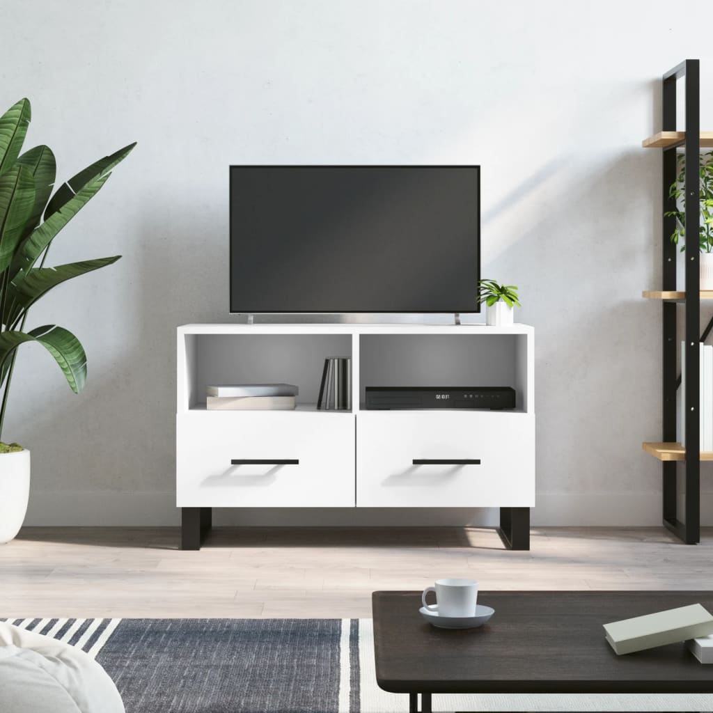 Tv Skříňka Šedá Sonoma 80 X 36 X 50 Cm Kompozitní Dřevo