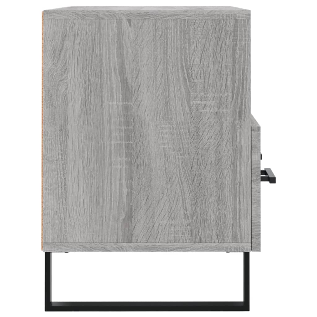 Tv Skříňka Šedá Sonoma 80 X 36 X 50 Cm Kompozitní Dřevo