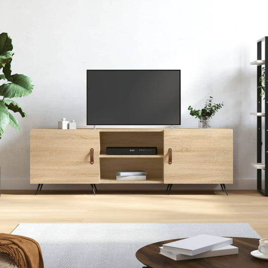 Tv Skříňka Dub Sonoma 150 X 30 X 50 Cm Kompozitní Dřevo
