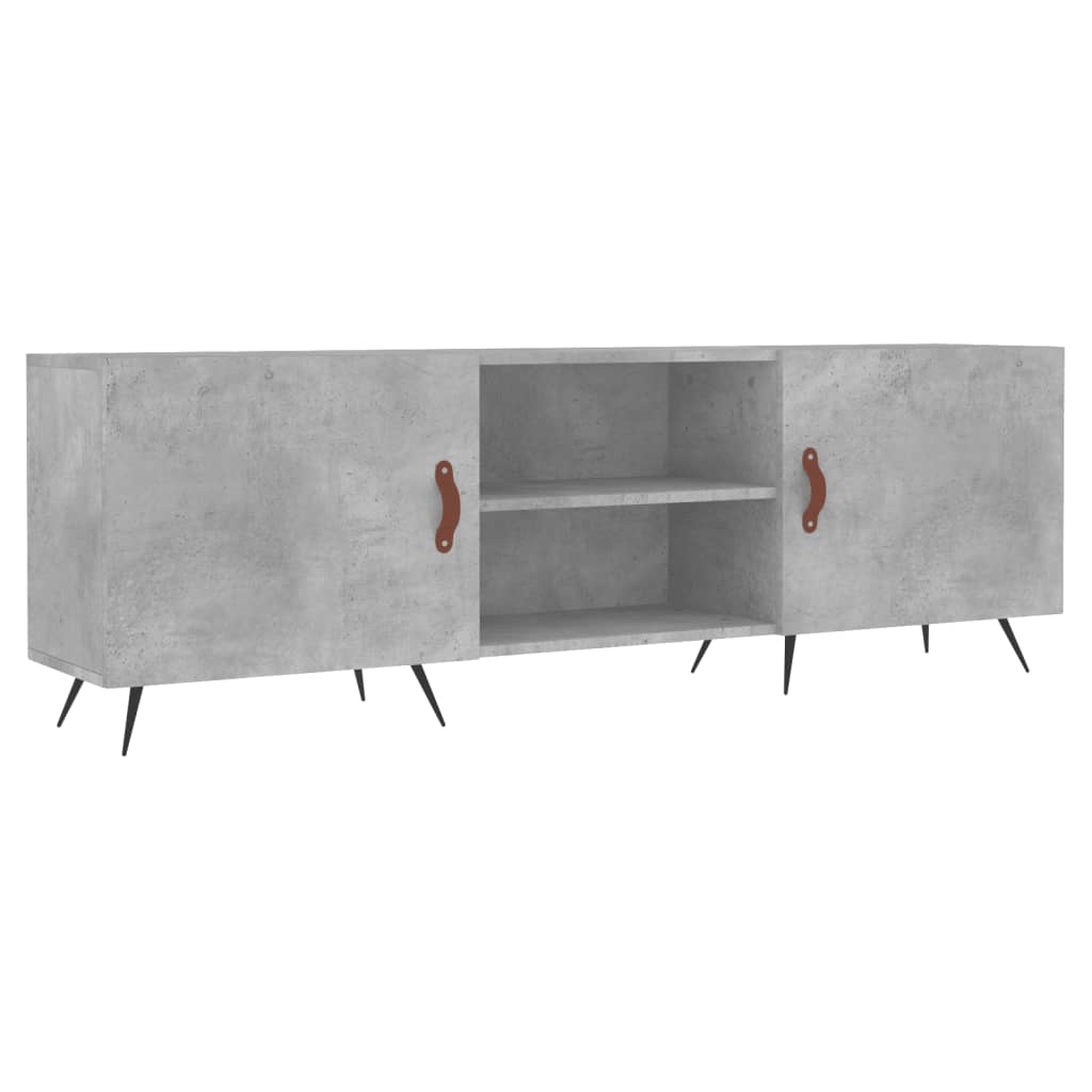 Tv Skříňka Betonově Šedá 150 X 30 X 50 Cm Kompozitní Dřevo