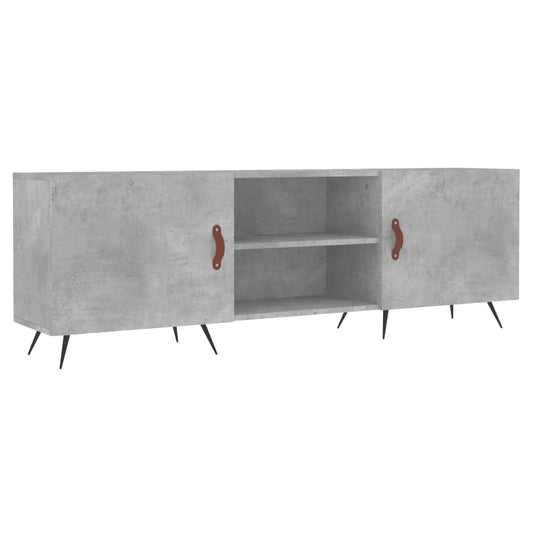 Tv Skříňka Betonově Šedá 150 X 30 X 50 Cm Kompozitní Dřevo