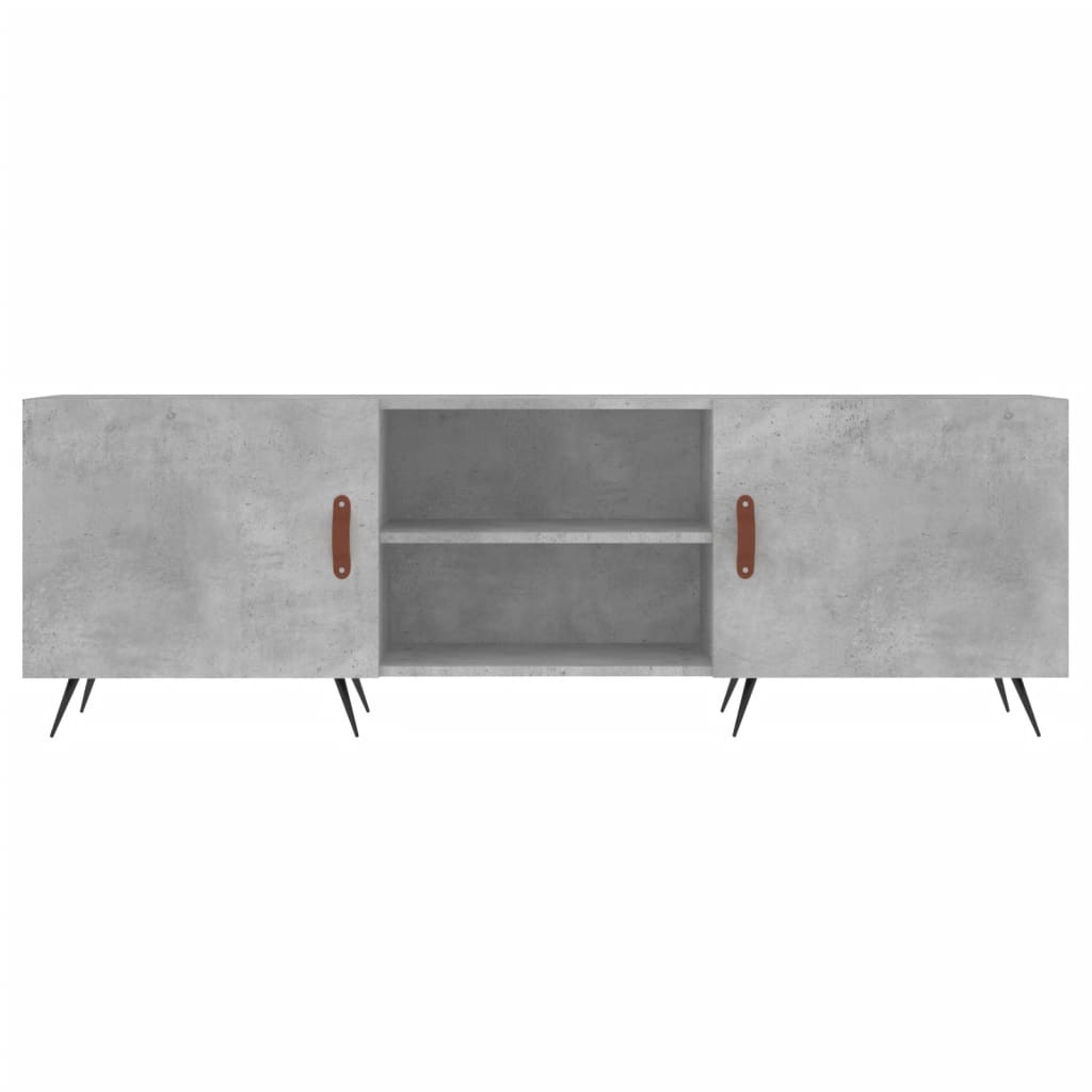 Tv Skříňka Betonově Šedá 150 X 30 X 50 Cm Kompozitní Dřevo