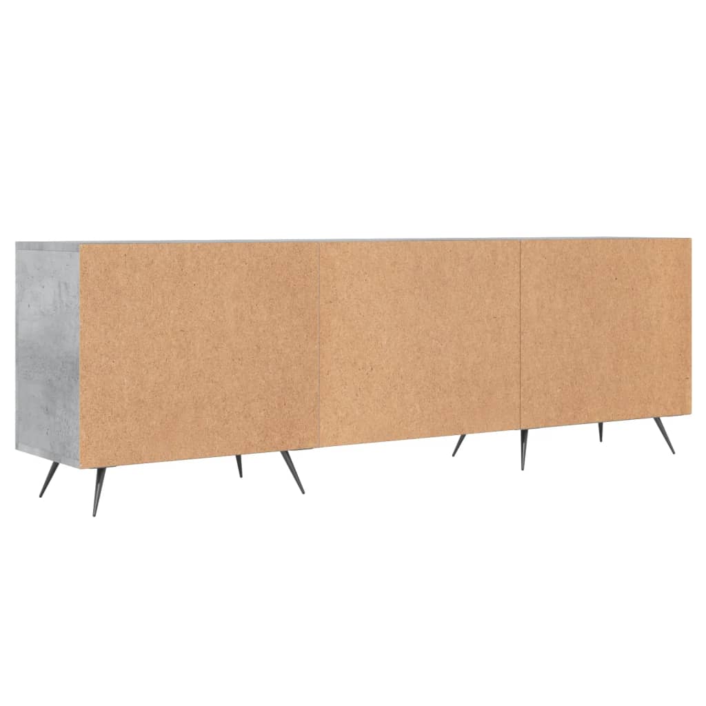 Tv Skříňka Betonově Šedá 150 X 30 X 50 Cm Kompozitní Dřevo