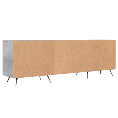 Tv Skříňka Betonově Šedá 150 X 30 X 50 Cm Kompozitní Dřevo