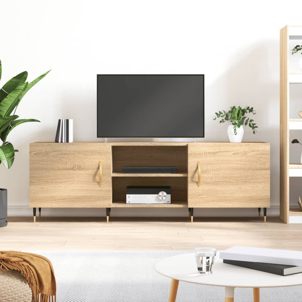 Tv Skříňka 150 X 30 X 50 Cm Kompozitní Dřevo