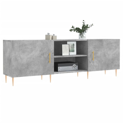Tv Skříňka Betonově Šedá 150 X 30 X 50 Cm Kompozitní Dřevo