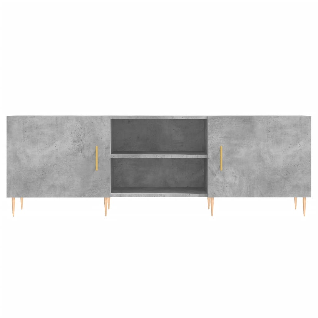 Tv Skříňka Betonově Šedá 150 X 30 X 50 Cm Kompozitní Dřevo