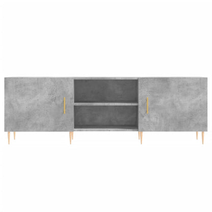 Tv Skříňka Betonově Šedá 150 X 30 X 50 Cm Kompozitní Dřevo