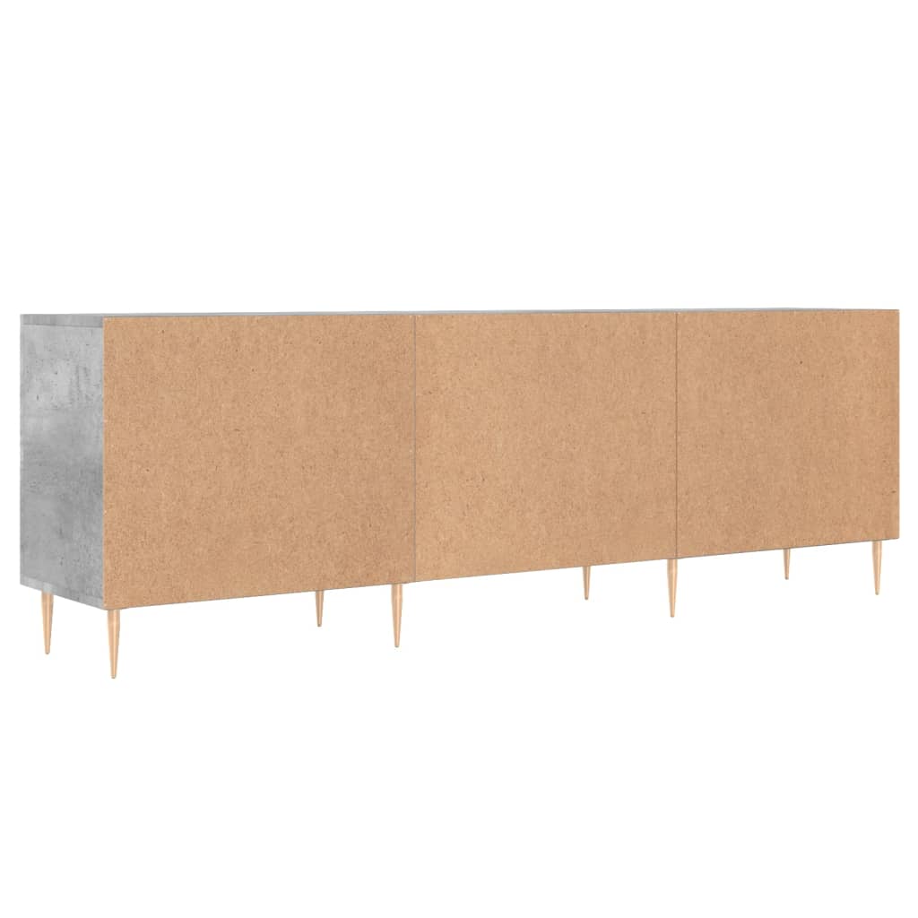 Tv Skříňka Betonově Šedá 150 X 30 X 50 Cm Kompozitní Dřevo