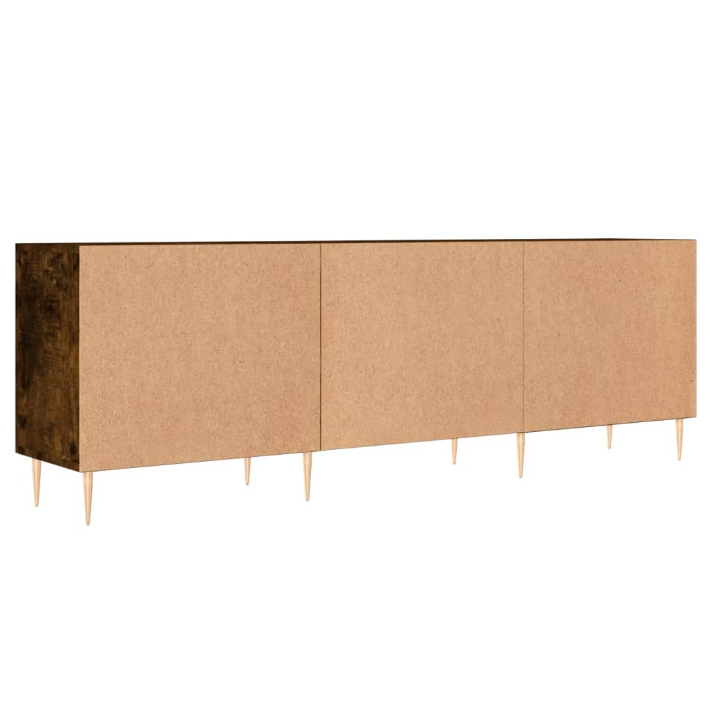 Tv Skříňka Kouřový Dub 150 X 30 X 50 Cm Kompozitní Dřevo