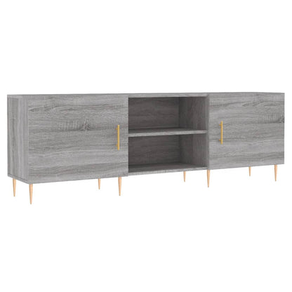 Tv Skříňka Šedá Sonoma 150 X 30 X 50 Cm Kompozitní Dřevo